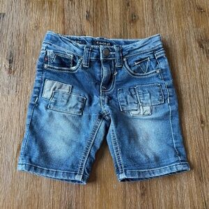 3/20$ Vigoss Kids Blue Denim “Jagger Bermuda” short size 4